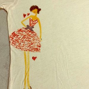 Victoria Secret graphic T-shirt. Large.